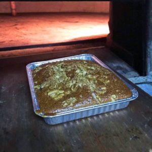 Bizcocho a horno de leña en Panadería Almagro Jaén